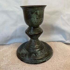 Vintage Antique Brass Lantern Chamber Candle stick holder